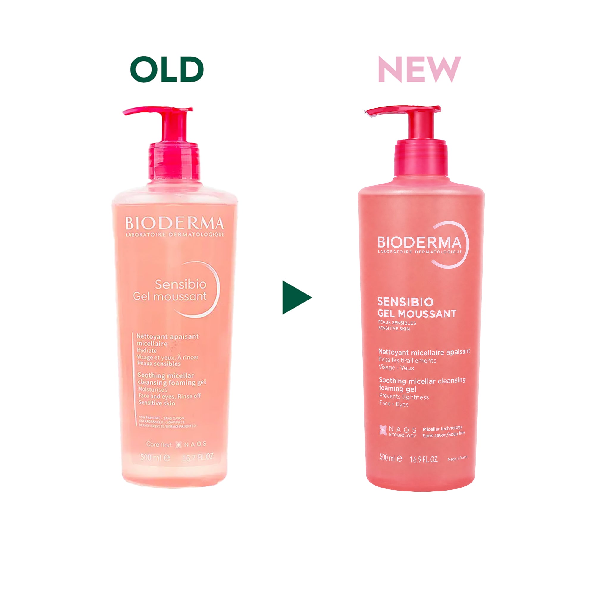 36054-Bioderma Sensibio Gel Moussant 500ml 