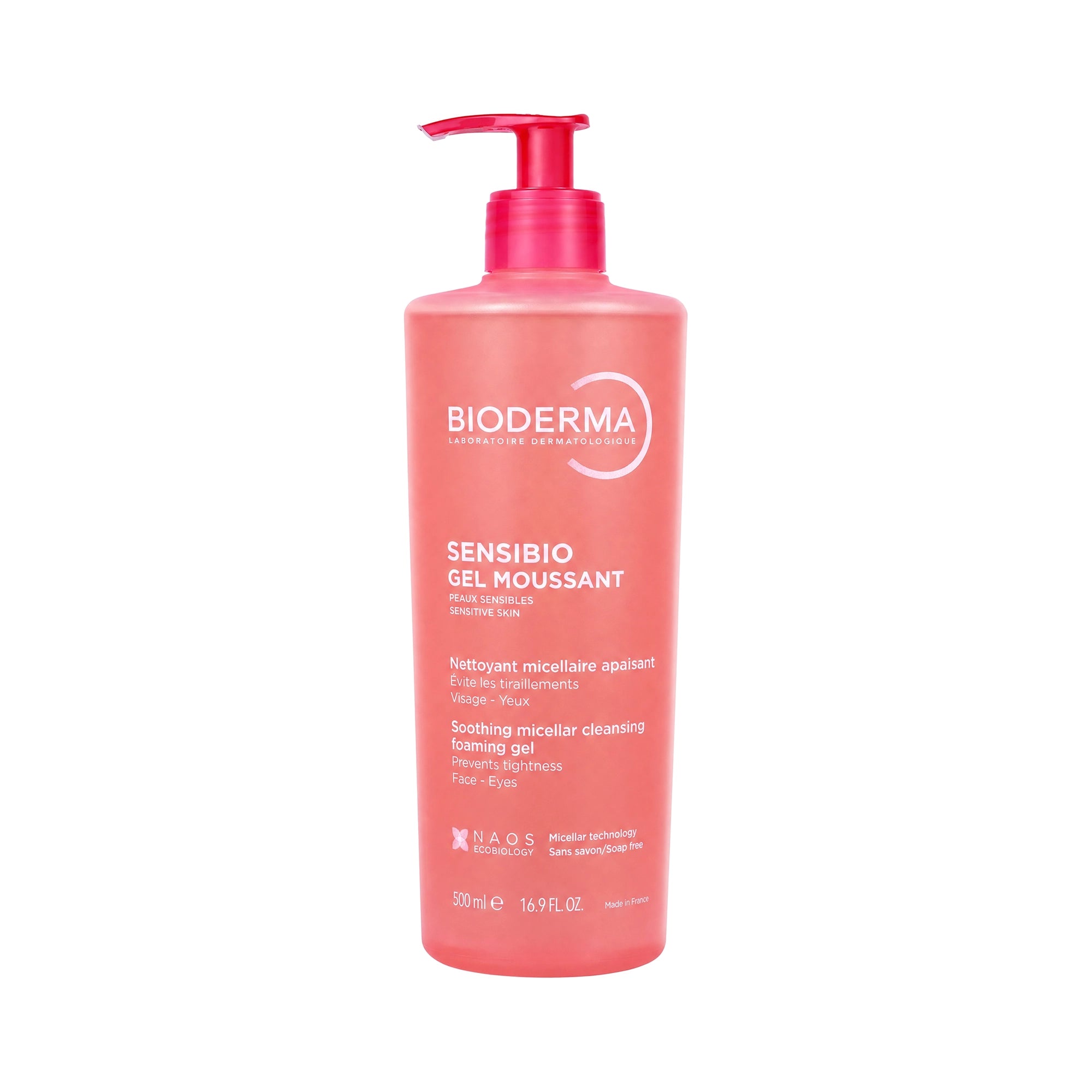 36054-Bioderma Sensibio Gel Moussant 500ml +1