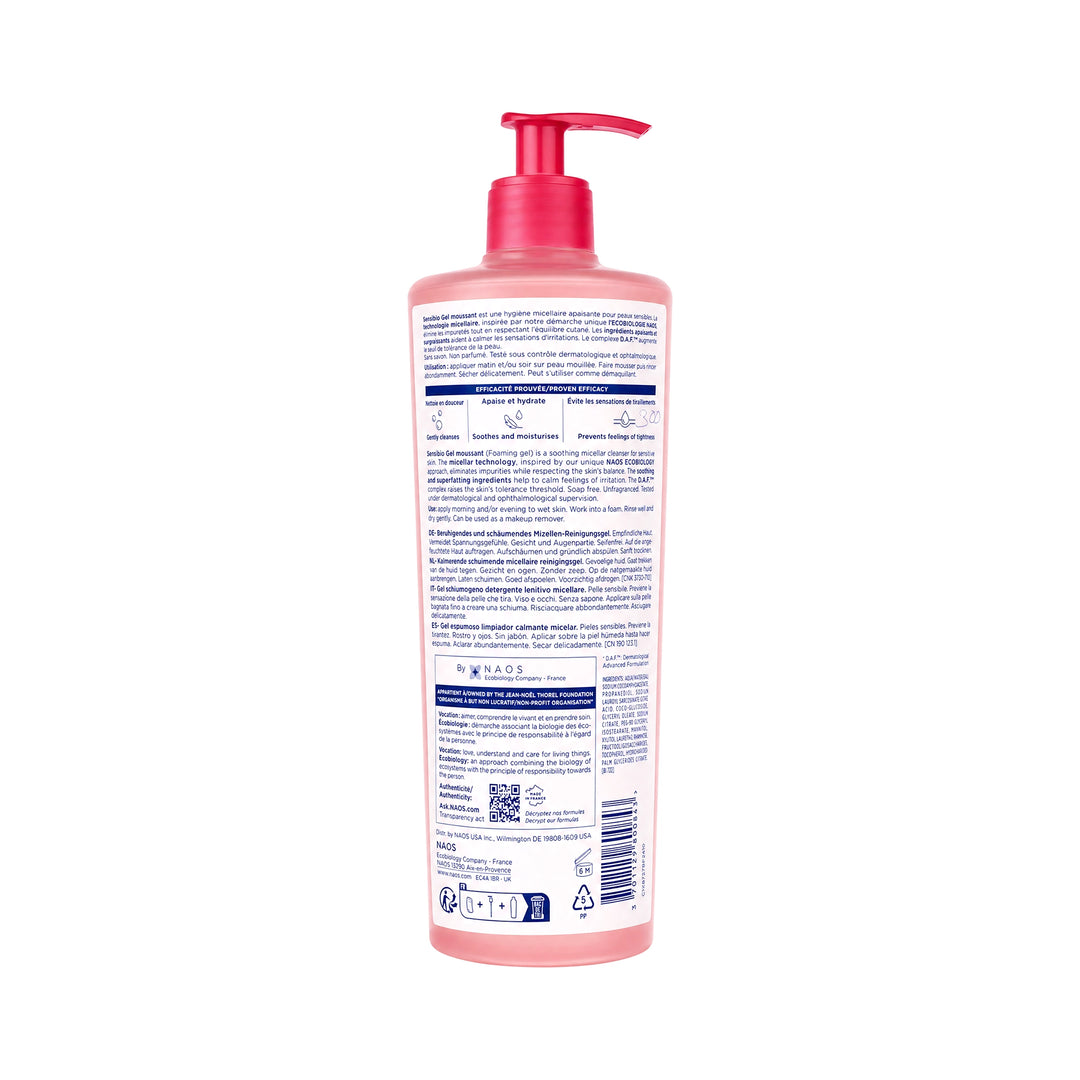 36054-Bioderma Sensibio Gel Moussant 500ml +3