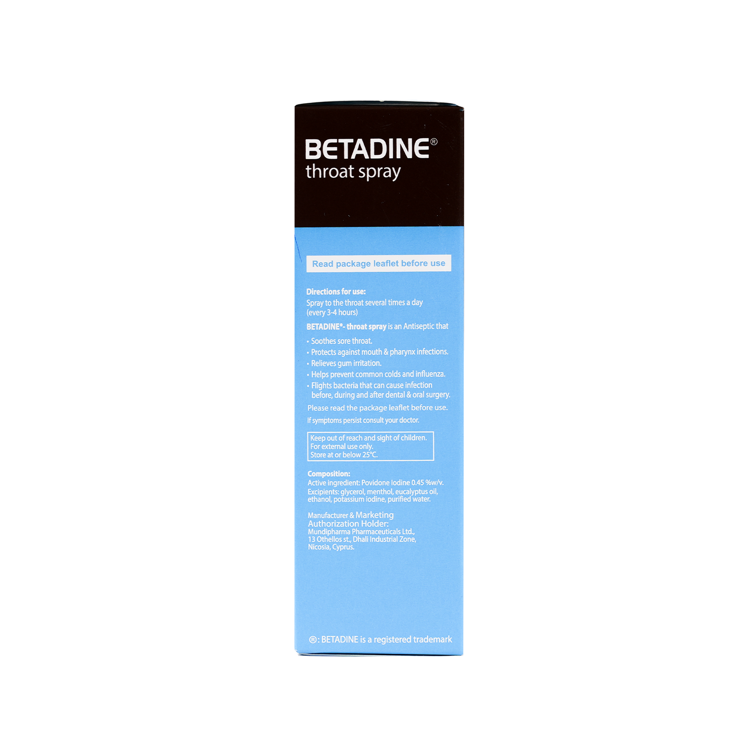 BETADINE THROAT SPRAY 50ML