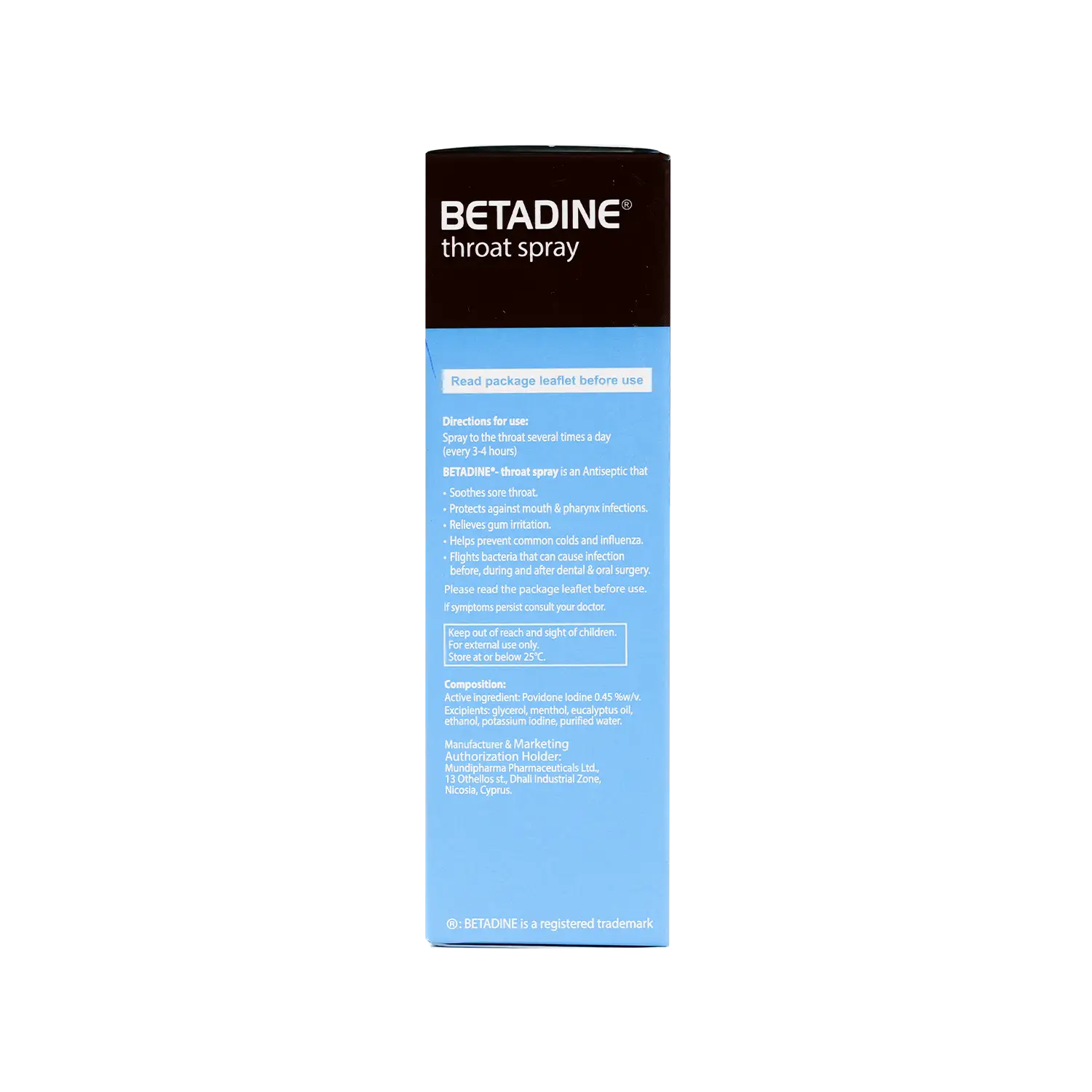 Betadine Throat Spray 50Ml