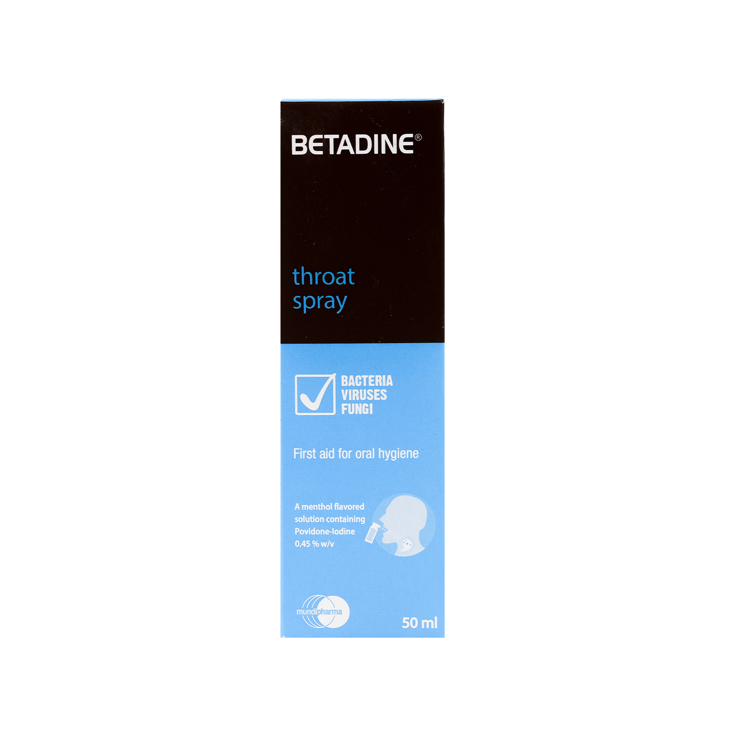 BETADINE THROAT SPRAY 50ML