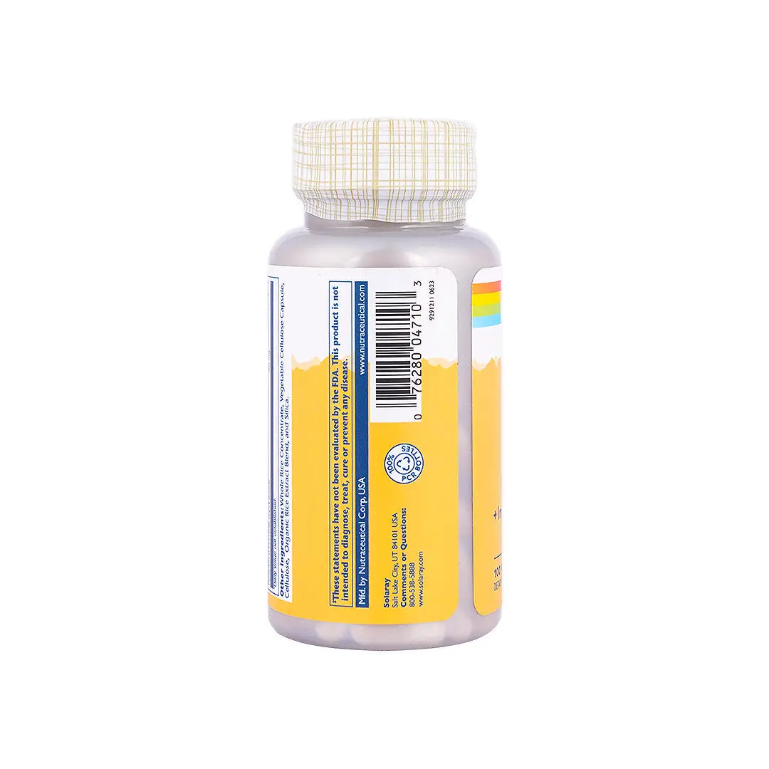 36274-Solaray Zinc 50Mg 100 Vegcaps +1