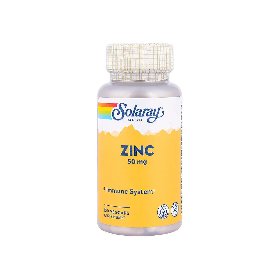 36274-Solaray Zinc 50Mg 100 Vegcaps