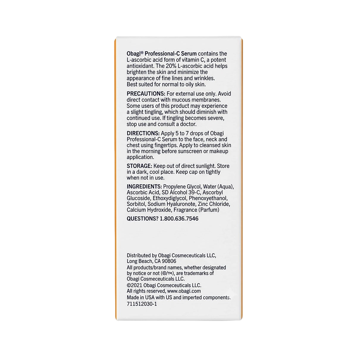 36278-Obagi Professional-C 20% Serum 30ml +1