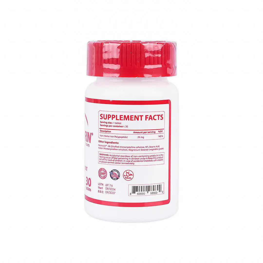 36313-Hemo Ferrin 50Mg 30Tab +2