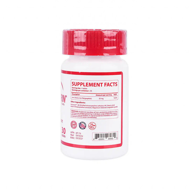 36313-Hemo Ferrin 50Mg 30Tab +2