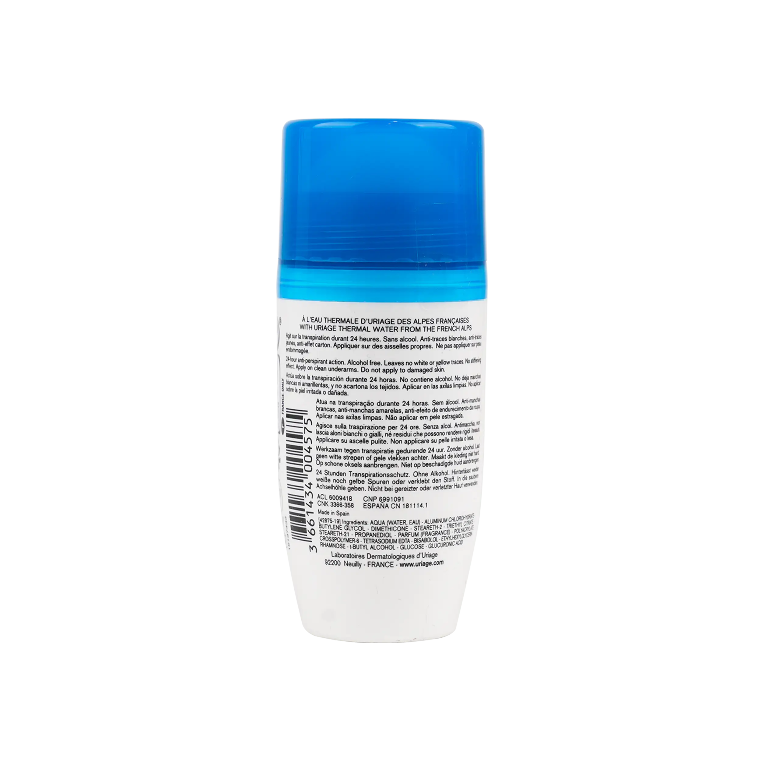 Uriage Power-3 Deodrant Roll 50Ml