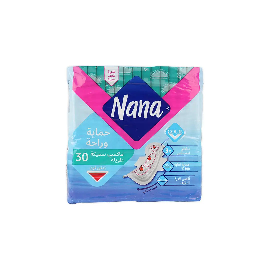 Nana Maxi Thick Long 30Pcs