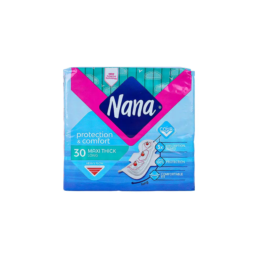 Nana Maxi Thick Long 30Pcs +3