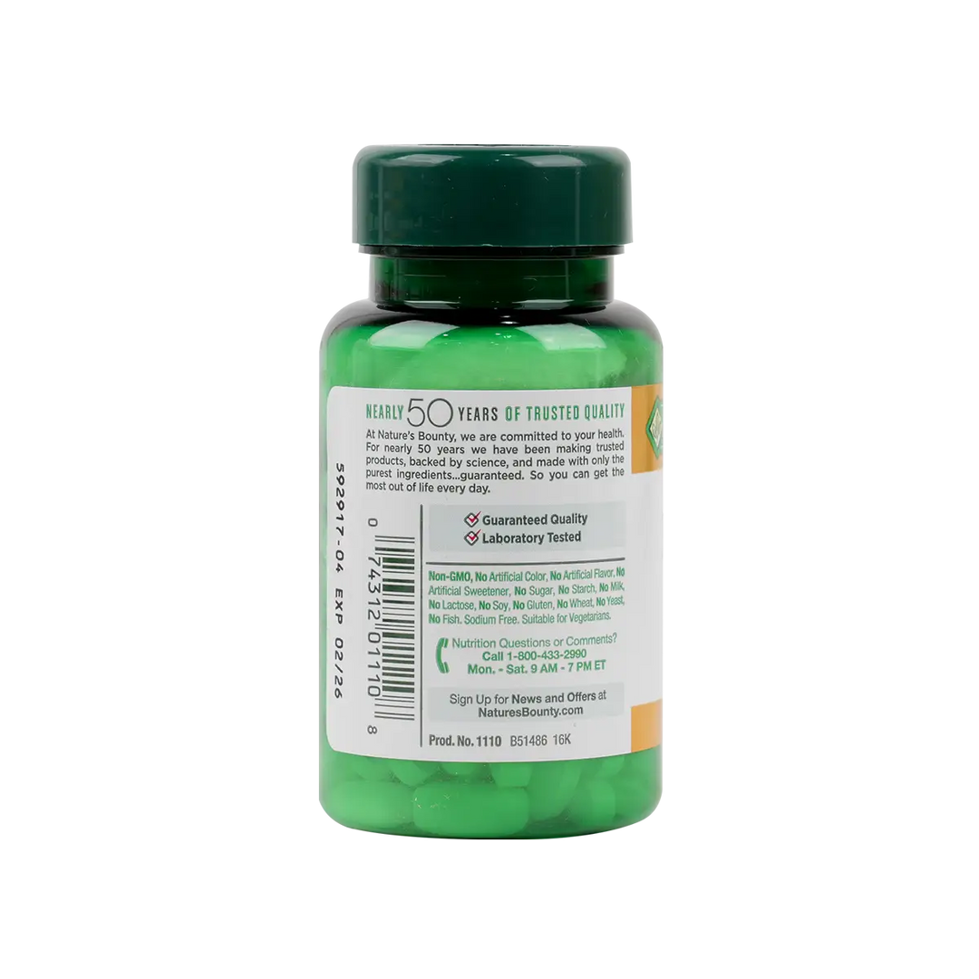36370-NATURES BOUNTY POTASSIUM 99MG 100CAPLETS +2
