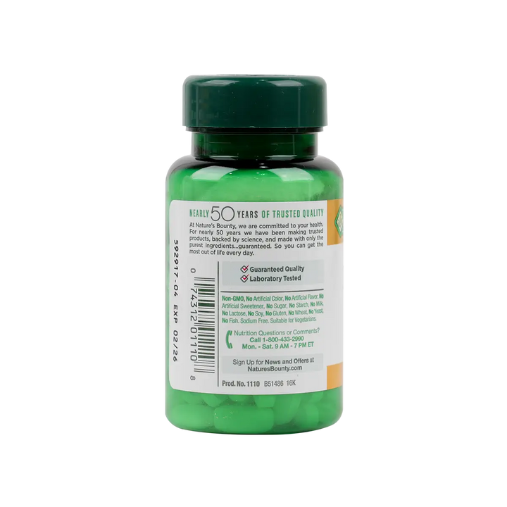 36370-NATURES BOUNTY POTASSIUM 99MG 100CAPLETS +2