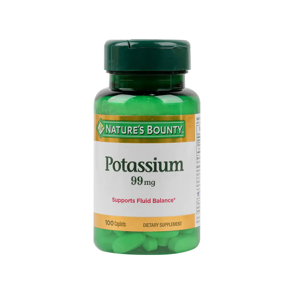 Natures Bounty Potassium 99Mg 100Caplets