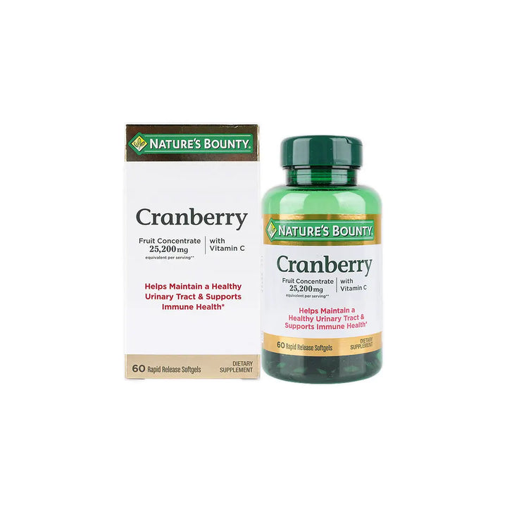 36372-NATURES BOUNTY CRANBERRY 25,200MG 60CAP +1