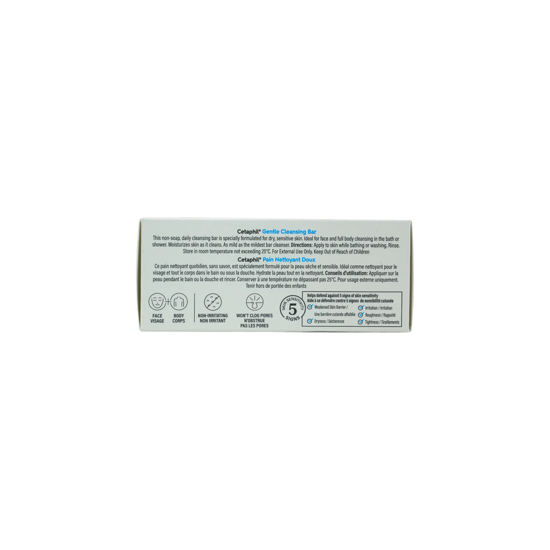 36412-CETAPHIL GENTLE CLEANSING BAR 127GM +1