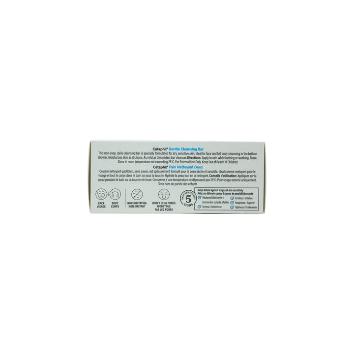 36412-CETAPHIL GENTLE CLEANSING BAR 127GM +1