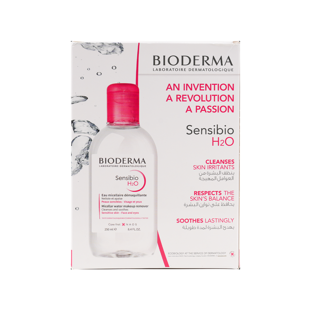 BIODERMA SENSIBIO H2O (250ML+100ML) -OFFER