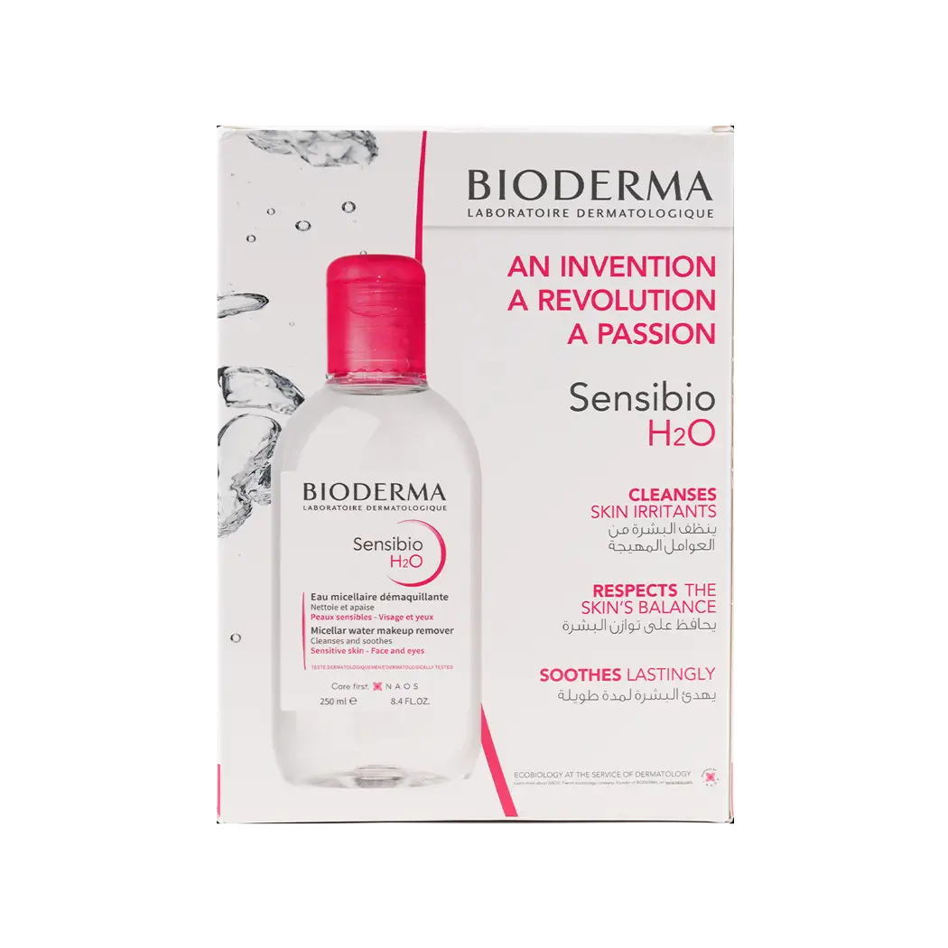 BIODERMA SENSIBIO H2O (250ML+100ML) -OFFER