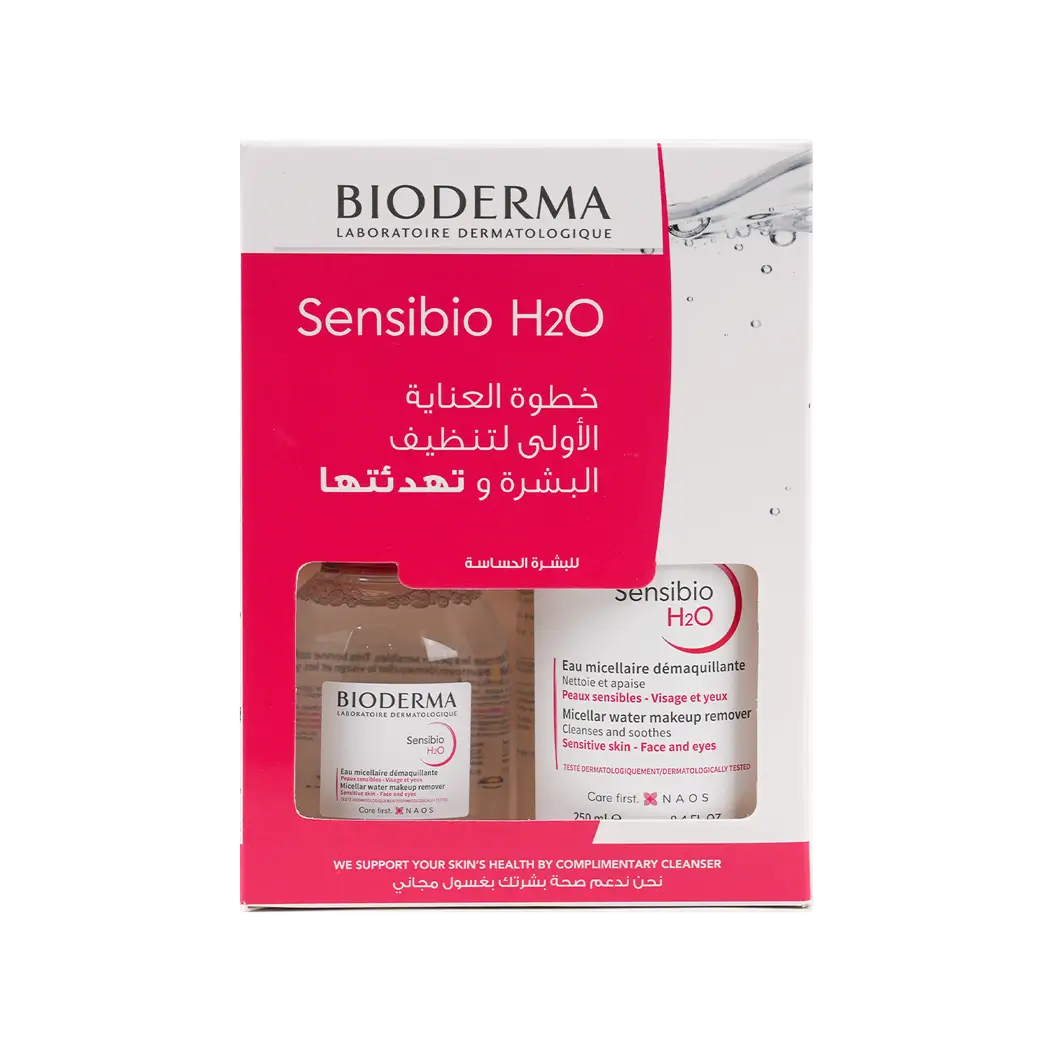 BIODERMA SENSIBIO H2O (250ML+100ML) -OFFER