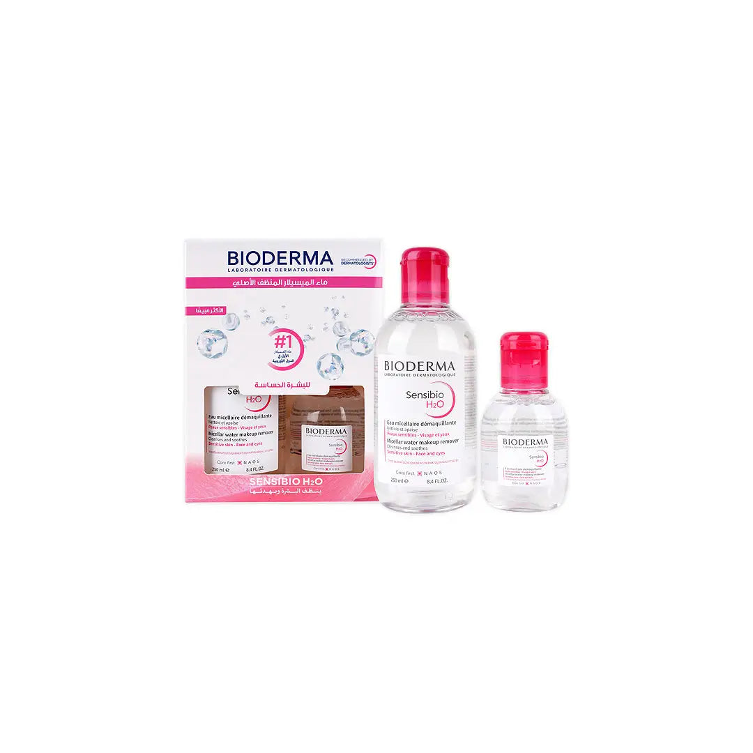 BIODERMA SENSIBIO H2O (250ML+100ML) -OFFER