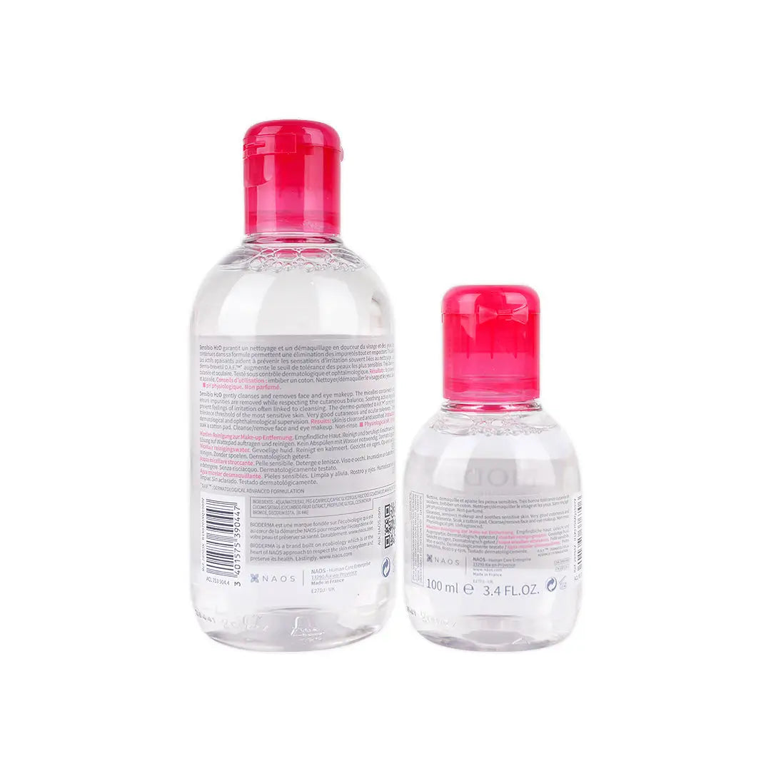 BIODERMA SENSIBIO H2O (250ML+100ML) -OFFER