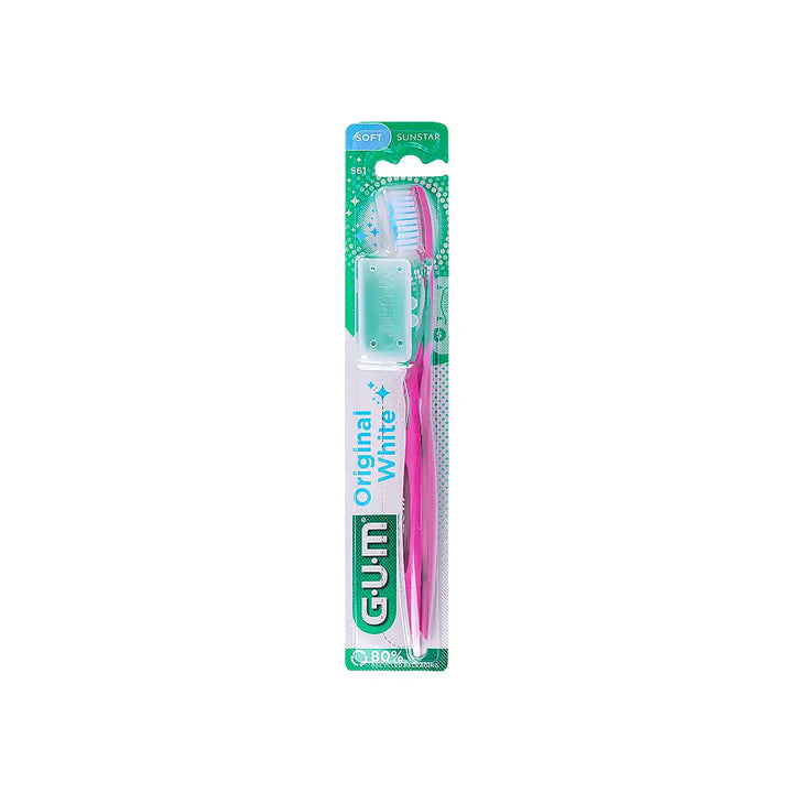 36450-GUM Original White Toothbrush Soft-561