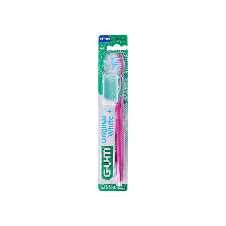 36451-GUM Original White Toothbrush Medium-563
