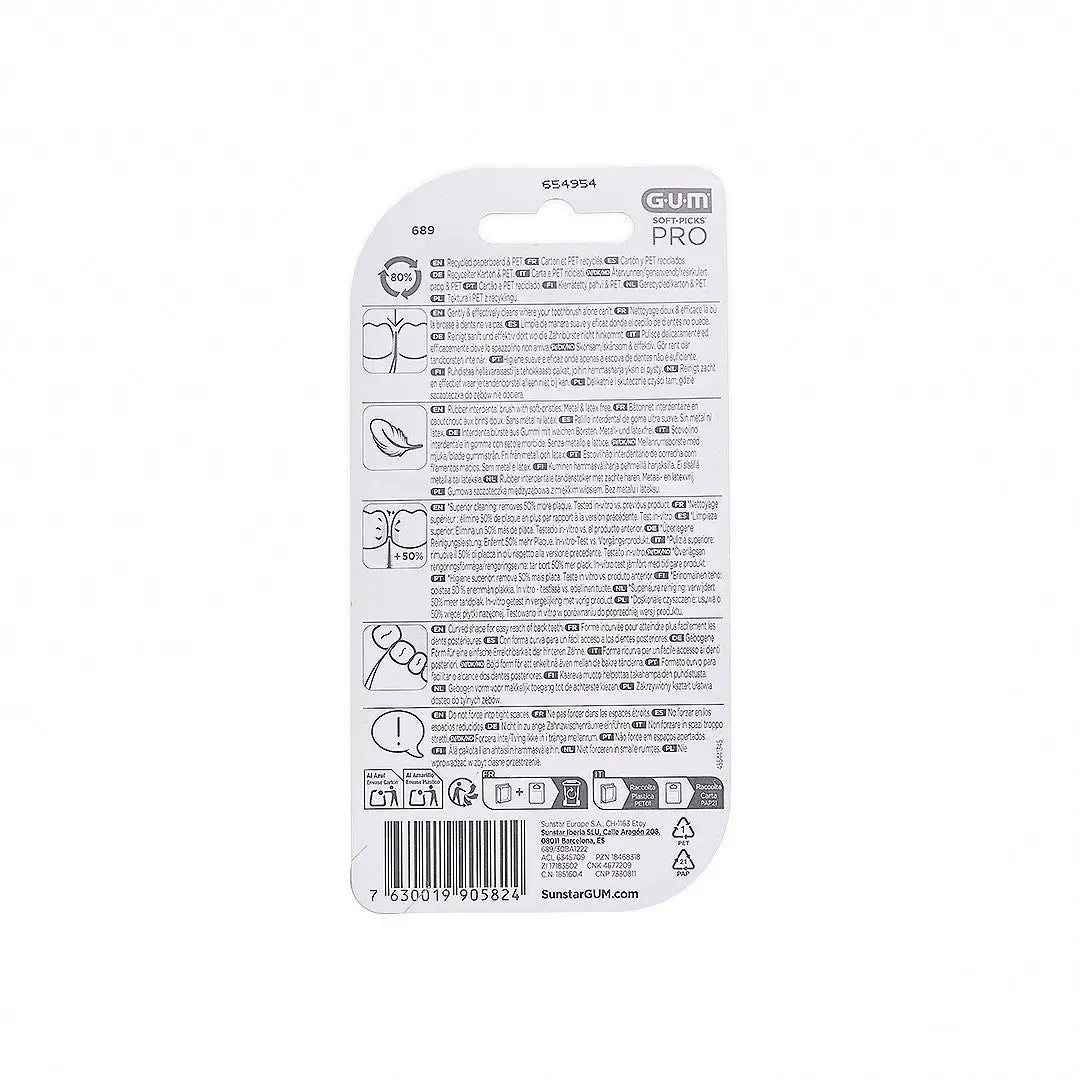 GUM Soft Picks Pro Small 30pcs-689