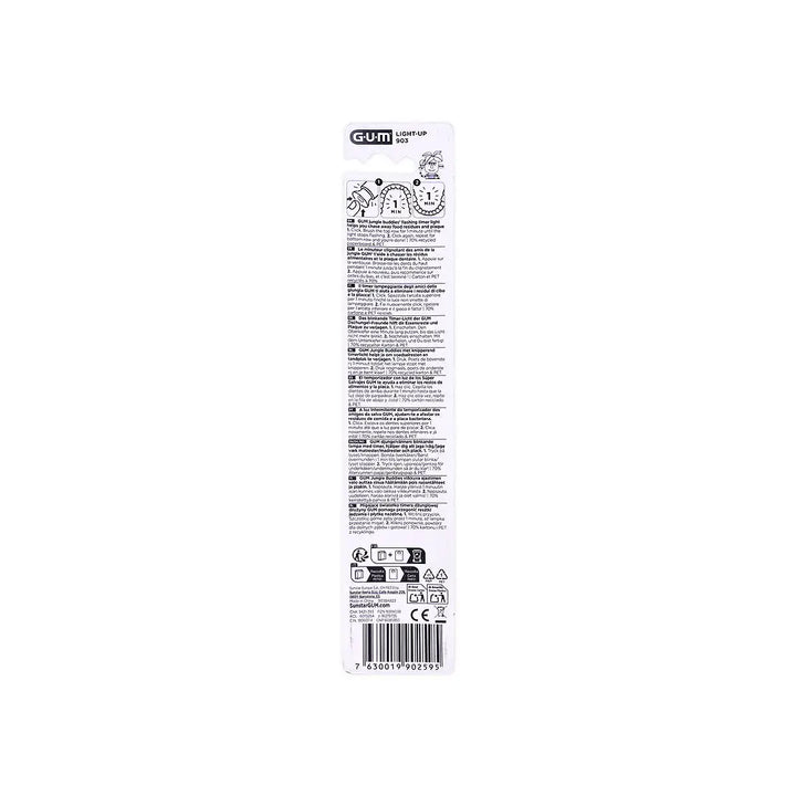 36456-GUM Junior 7-9yrs Toothbrush Light Up-903 +1