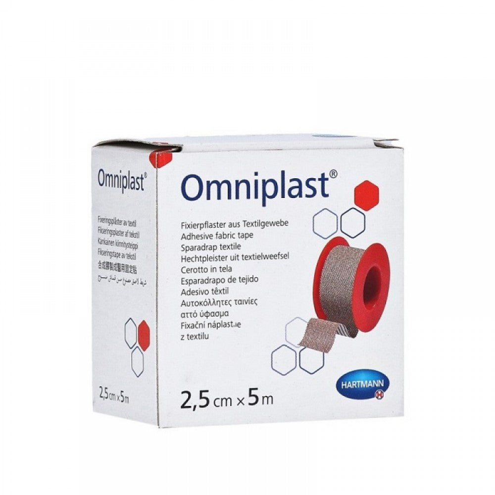 Hartmann Omniplast Tape 2.5cmx5m 1pc