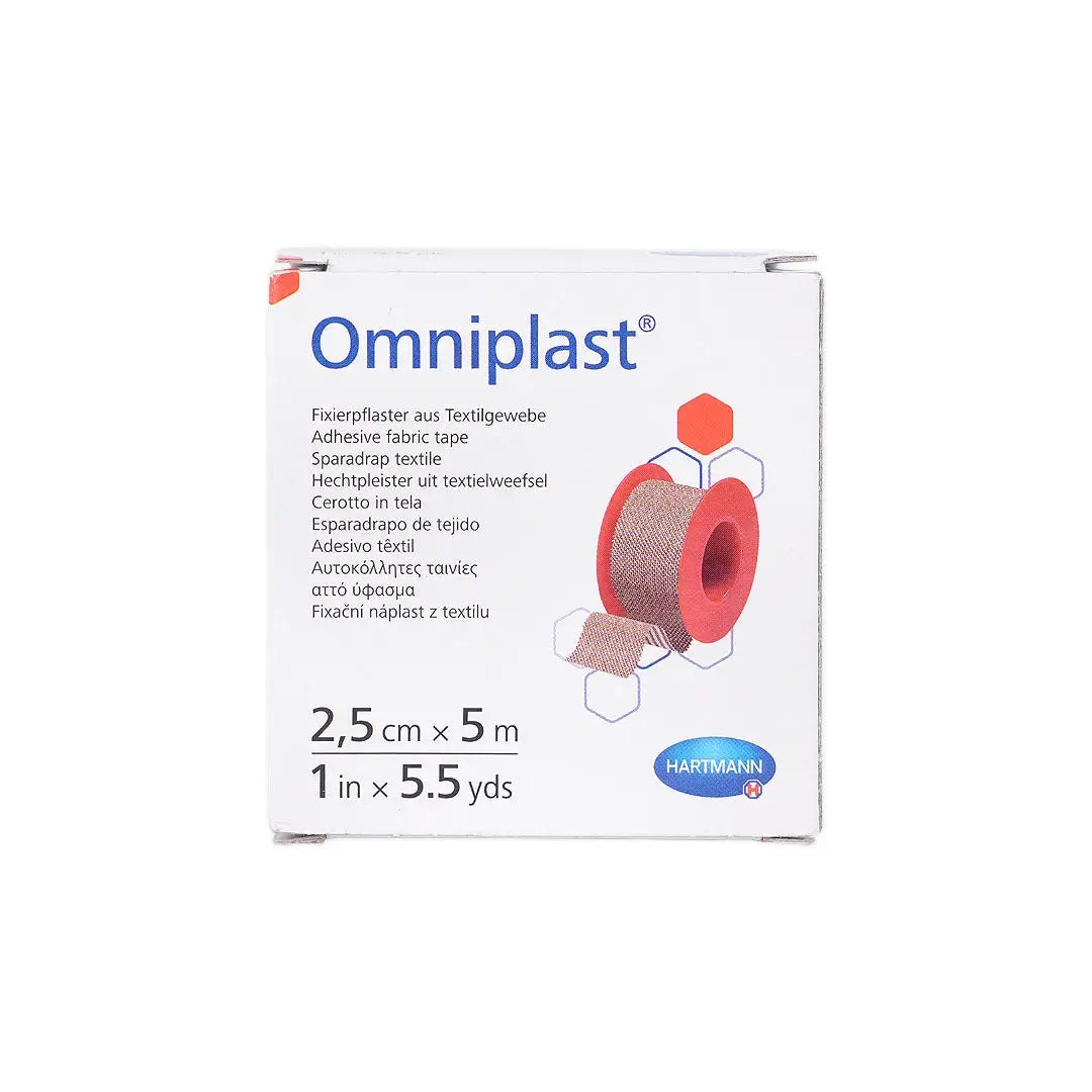 Hartmann Omniplast Tape 2.5cmx5m 1pc +1