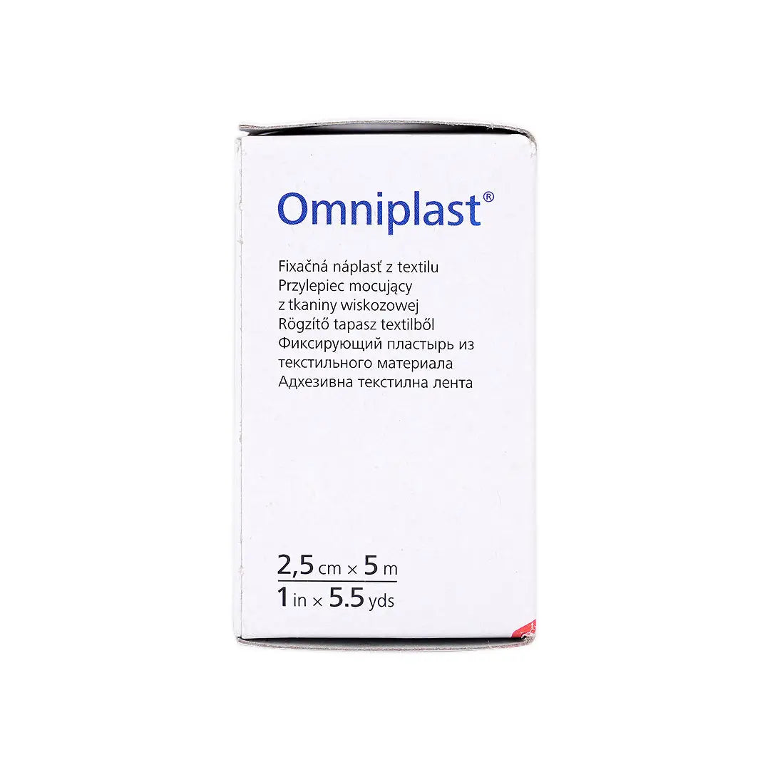 Hartmann Omniplast Tape 2.5cmx5m 1pc +5