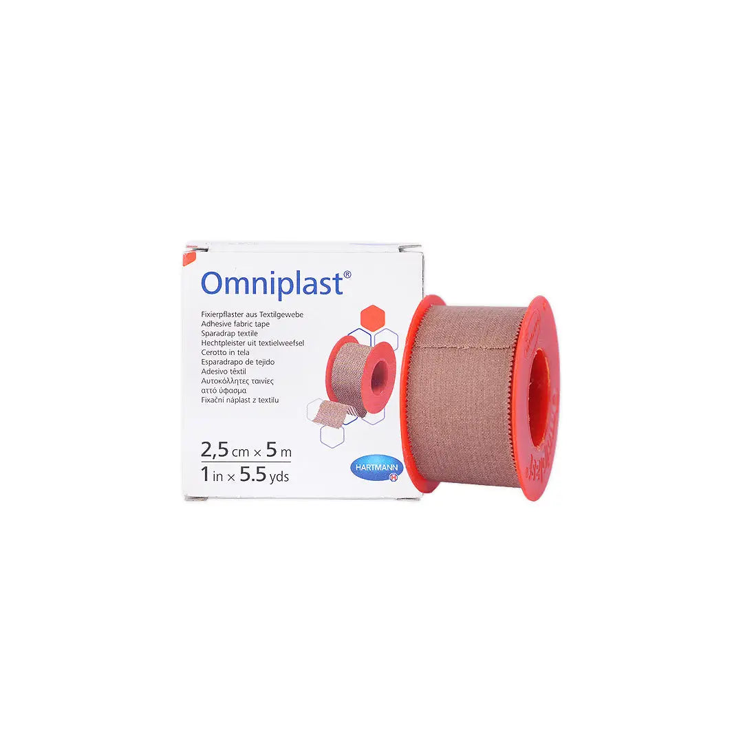 Hartmann Omniplast Tape 2.5cmx5m 1pc +8