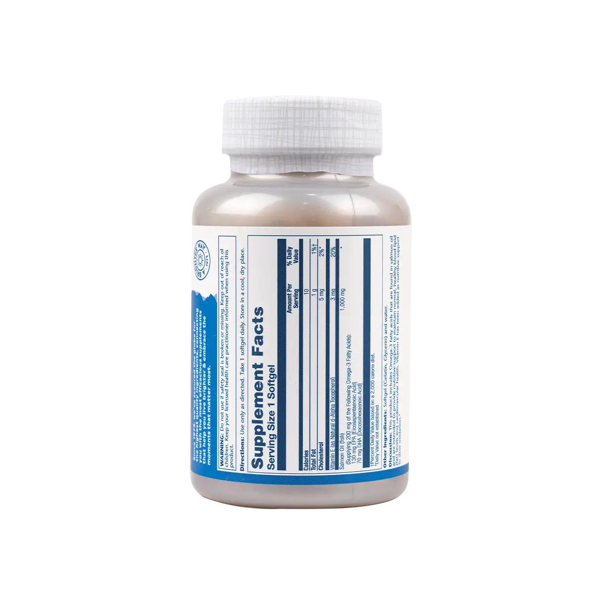 Solaray Salmon Oil 1000Mg 90 Softgels