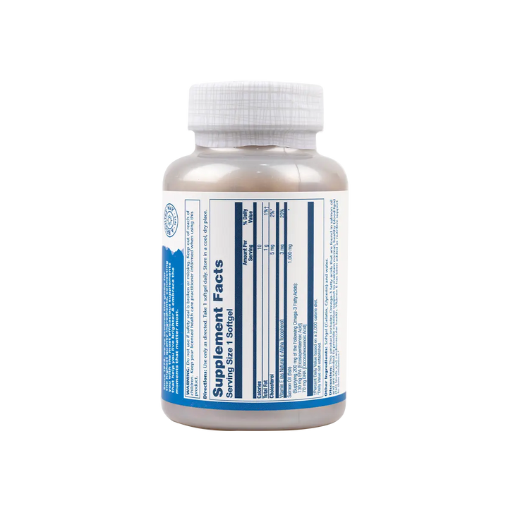 36564-Solaray Salmon Oil 1000Mg 90 Softgels +1
