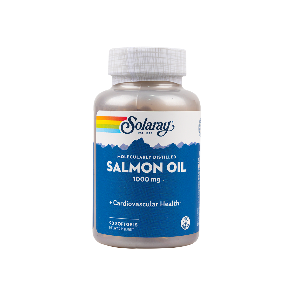 SOLARAY SALMON OIL 1000MG 90 SOFTGELS