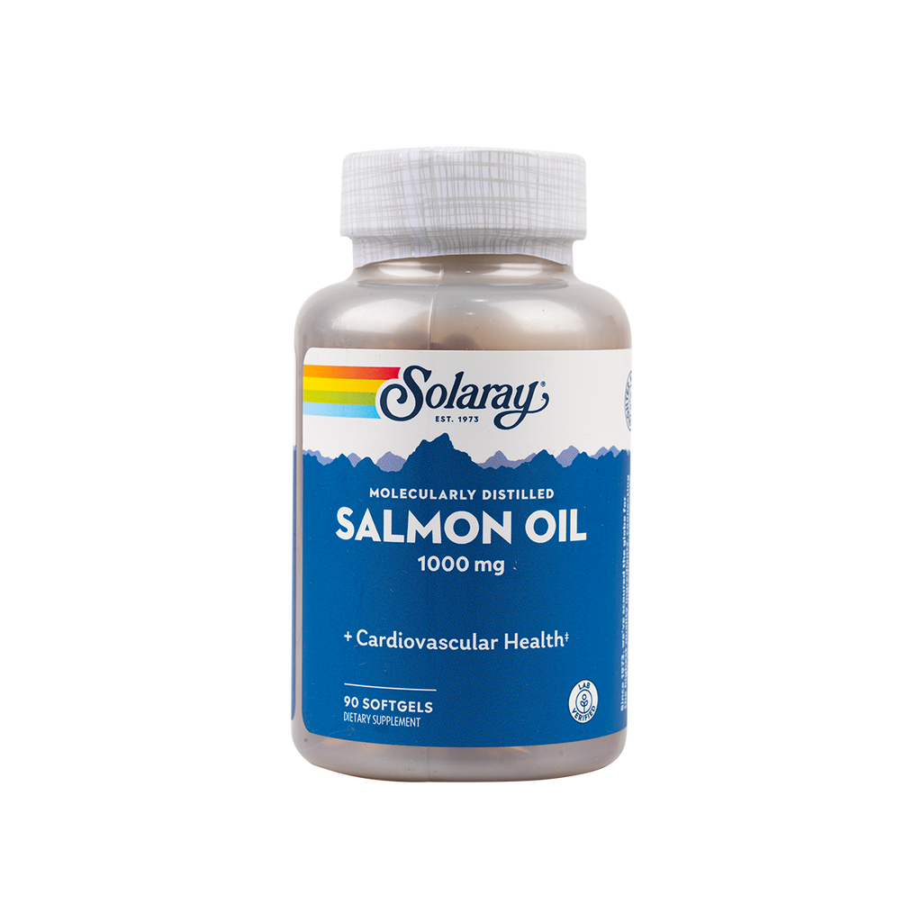 SOLARAY SALMON OIL 1000MG 90 SOFTGELS