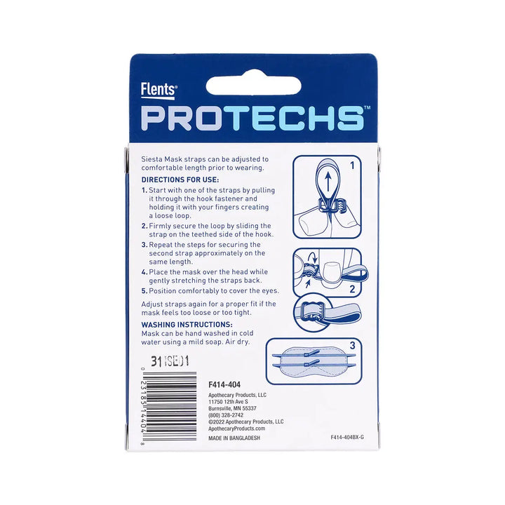 36617-Flents Sleep Mask Reusable F414-404 +6