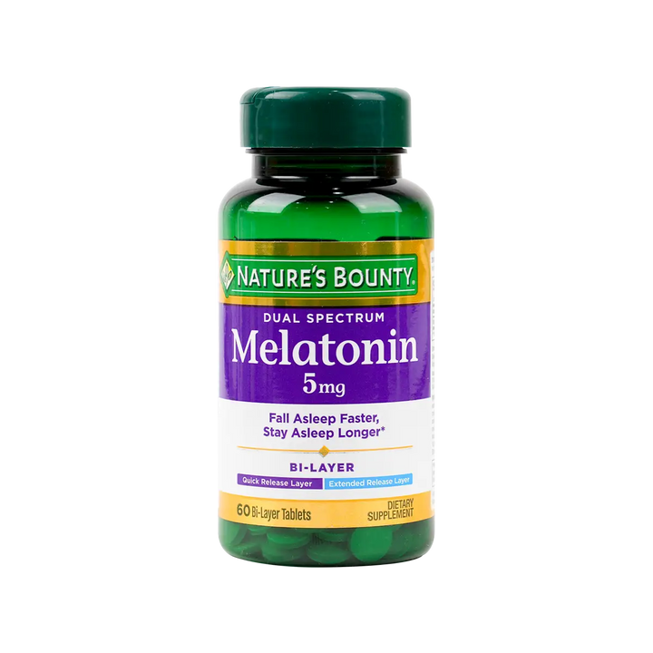 36732-Natures Bounty Melatonin Bi-Layer 5mg 60tab