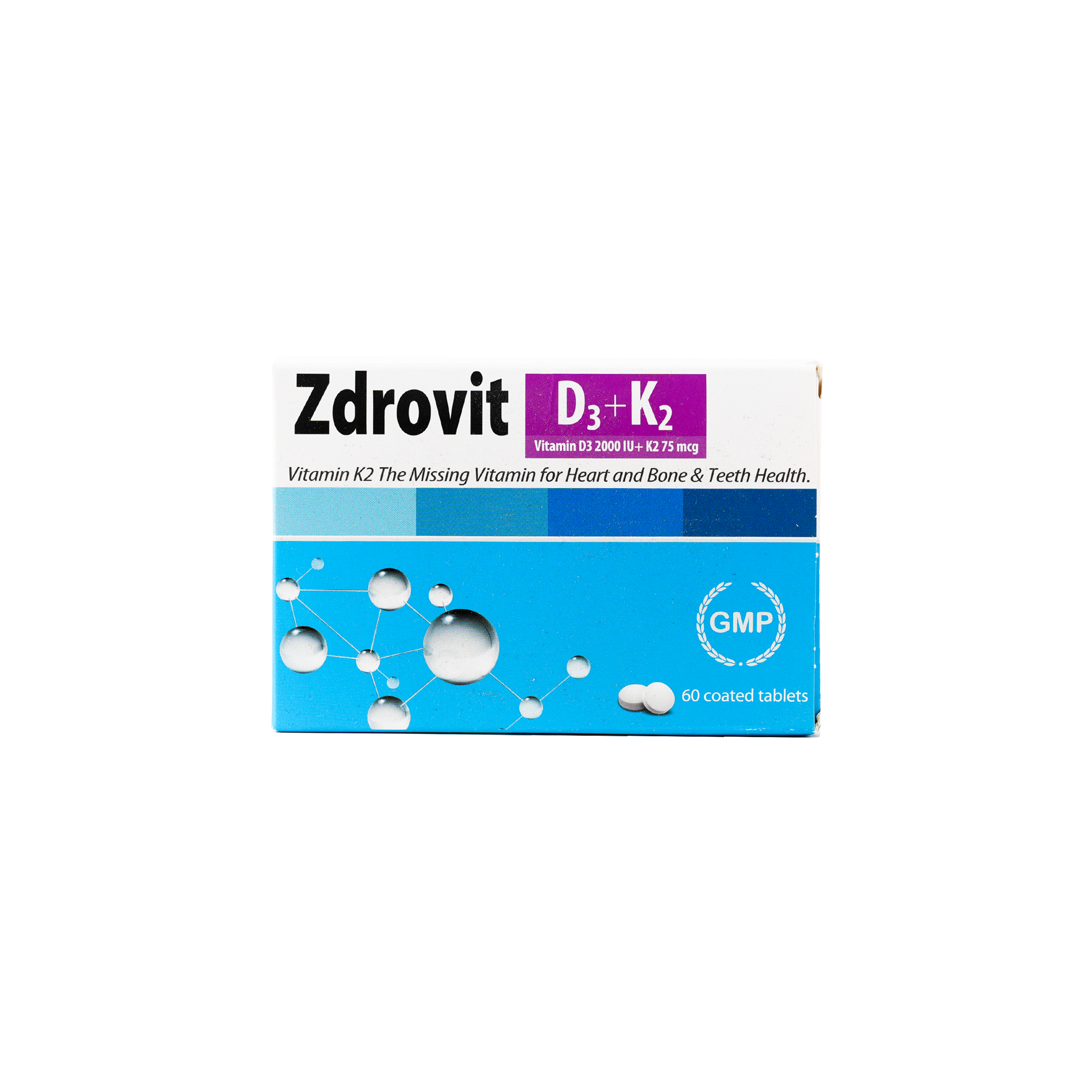 ZDROVIT D3+K2 60TAB