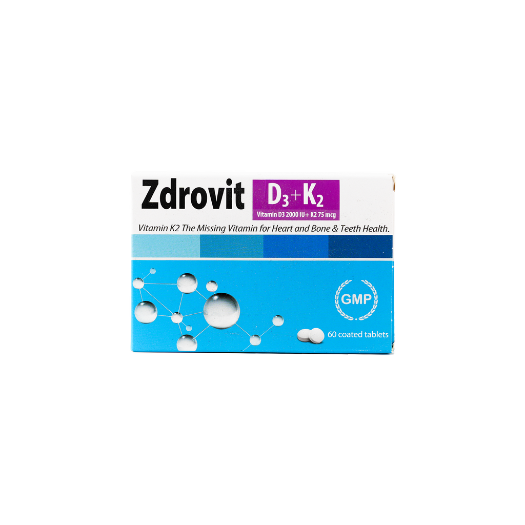 ZDROVIT D3+K2 60TAB