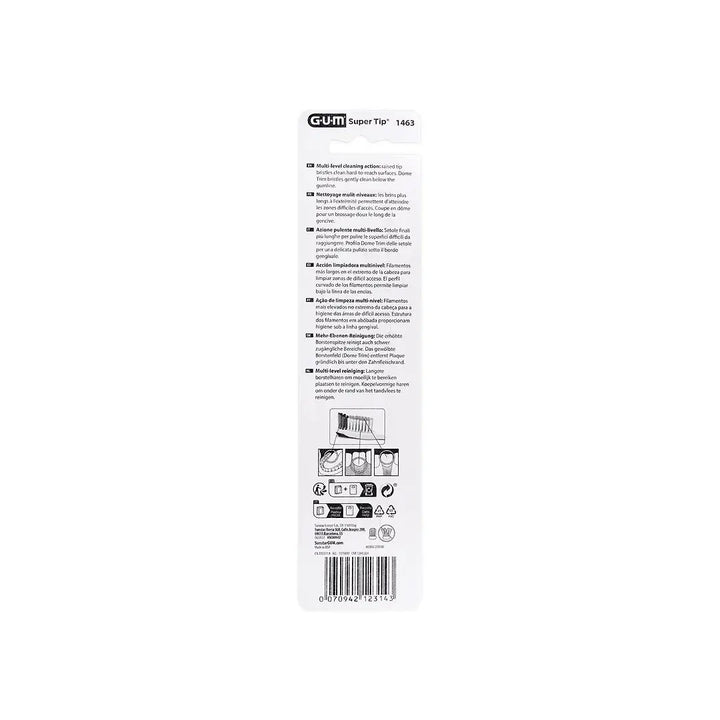 36793-Gum Super Tip Bonus Pack Toothbrush 1463 +1