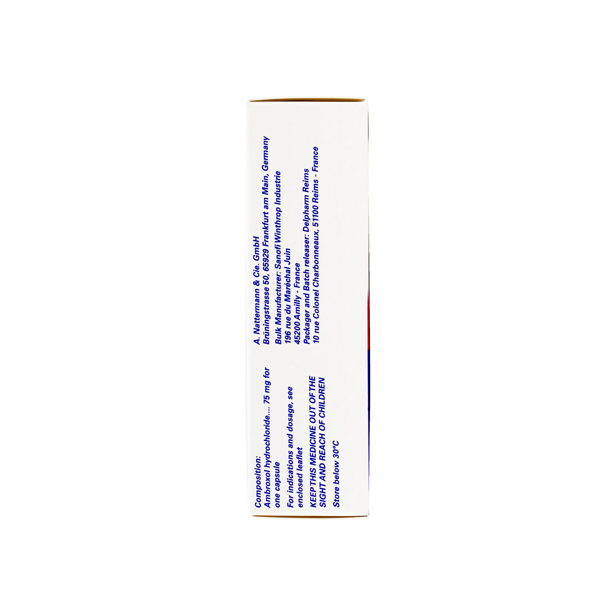 MUCOSOLVAN- LA 75MG 10CAP