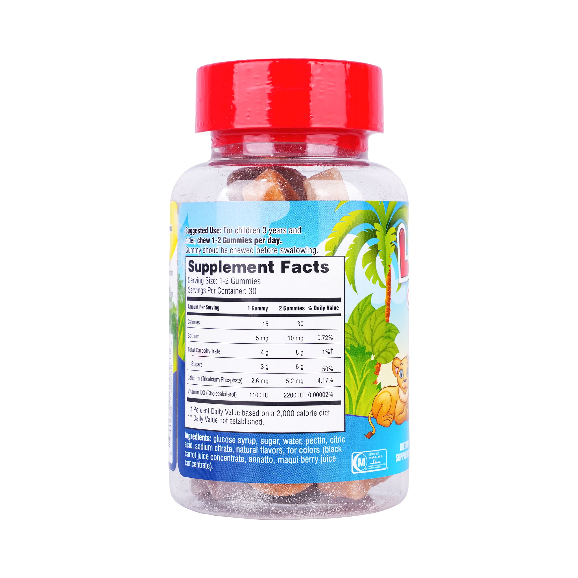 36882-Leonas Gummy Calcium+Vitamin D3 30 Gum +1