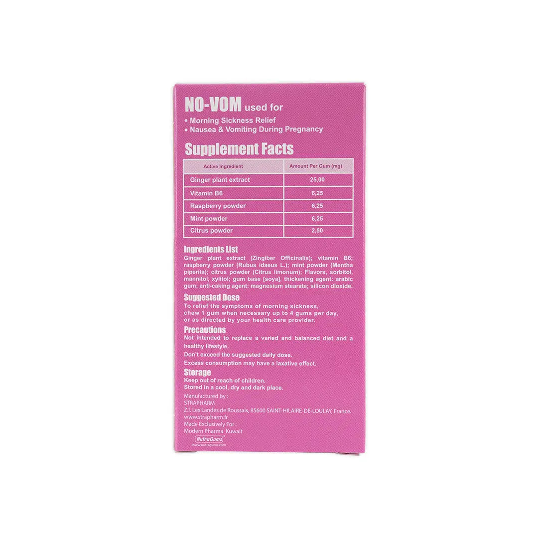 No-Vom Chewing Gum 24Pcs