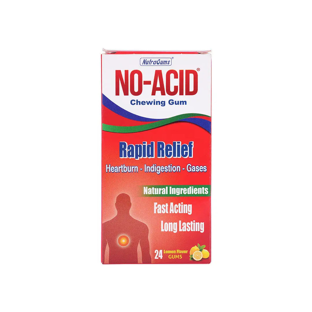 No-Acid Chewing Gum 24Pcs
