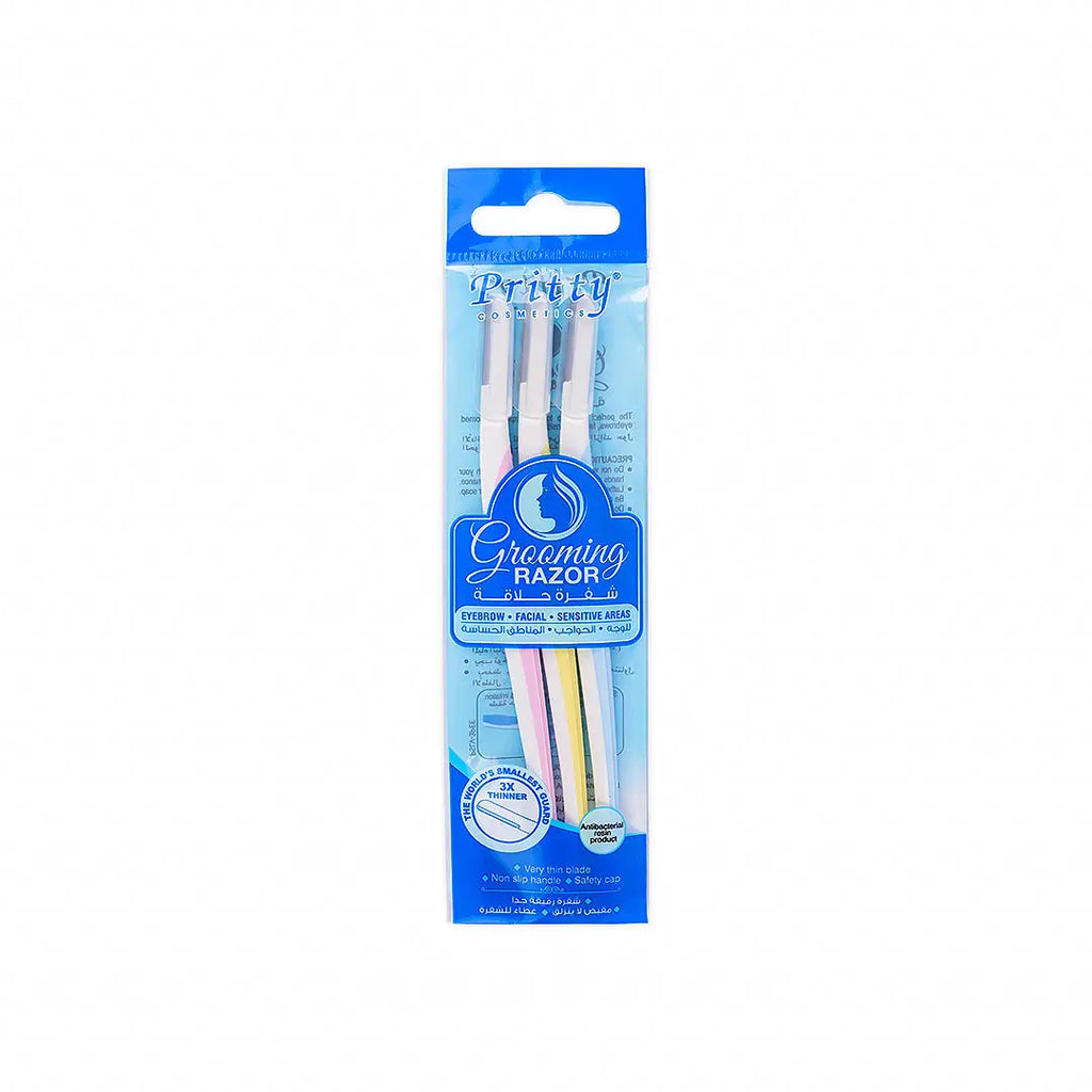 Pritty Grooming Eye Brow Razor 3Pcs