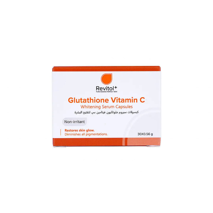 37103-Revitol+ Glutathione Vit C Whitening Serum 30X0.56G +2
