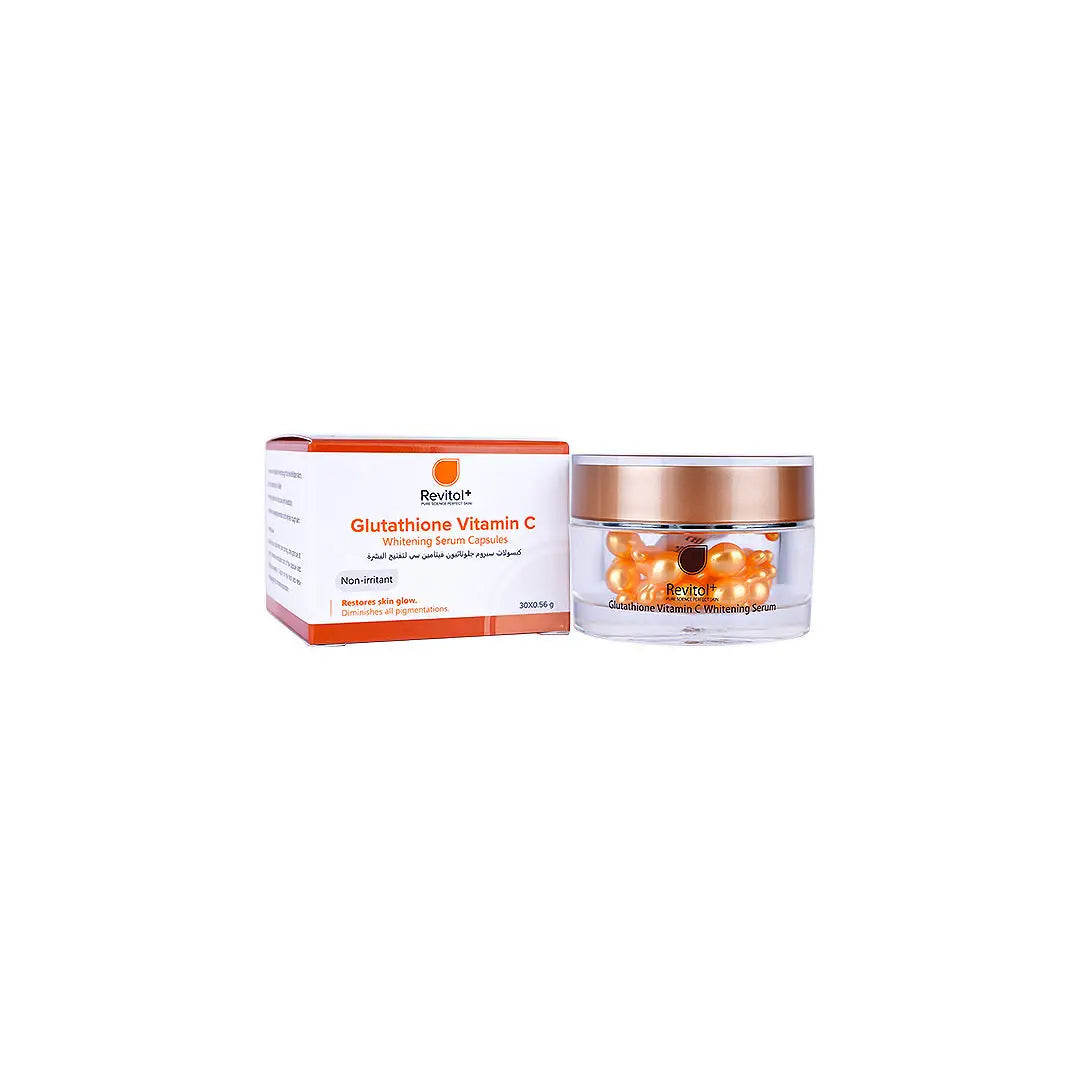 37103-Revitol+ Glutathione Vit C Whitening Serum 30X0.56G +8