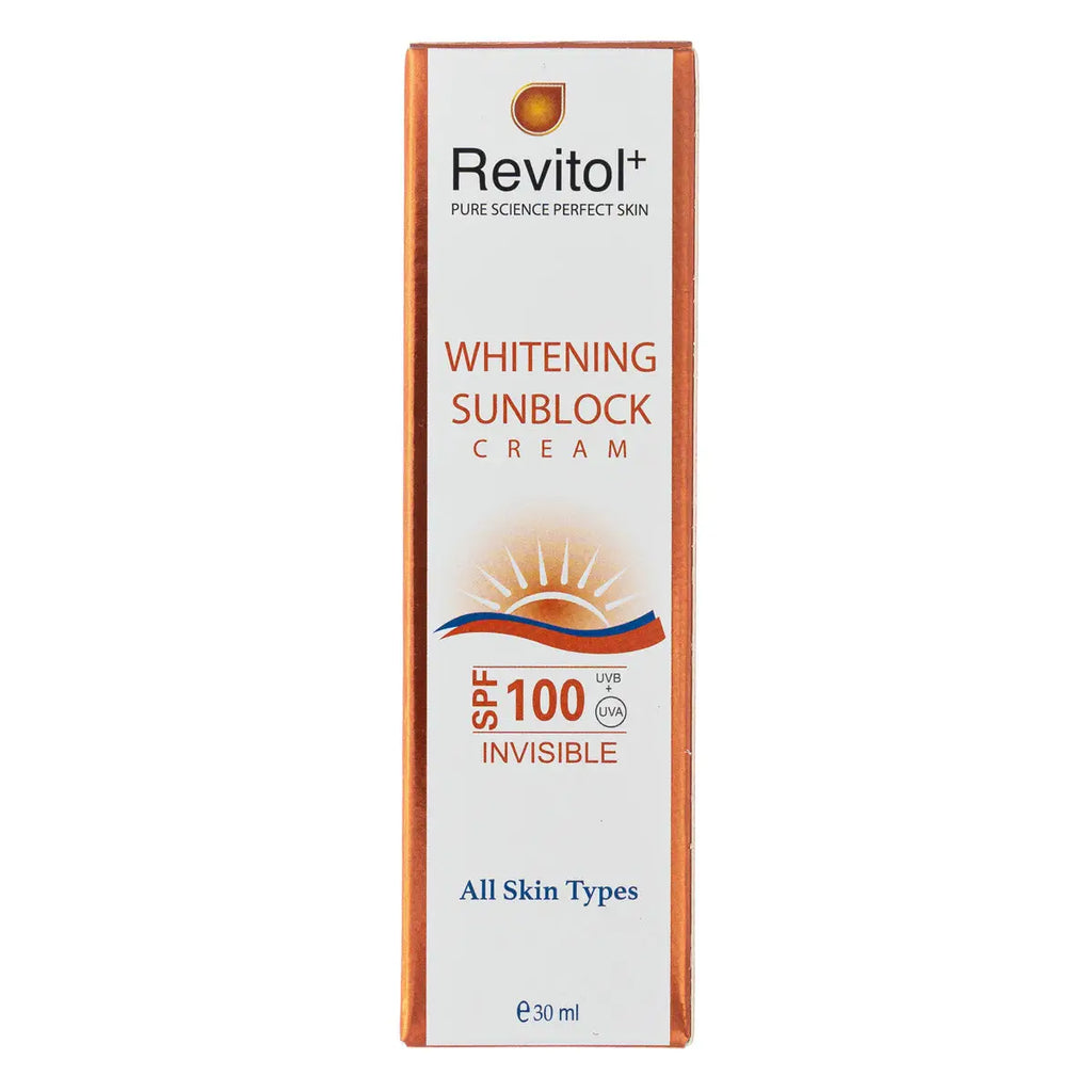 Revitol Whitening Sun Screen SPF 100 Cream 30Ml